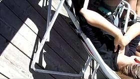 Candid Downblouse Cleavage MILF