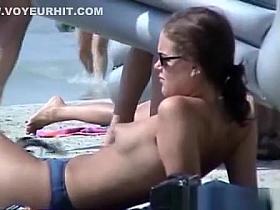 Young girl on the beach