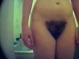 hairy pussy girl caught on hidden cam