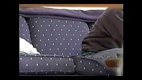 Home alone Masturbation on couch