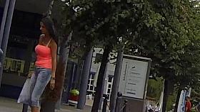 Candid - Sexy Busty MILF