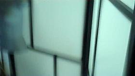 Caught my friend spray tanning