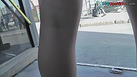 Best upskirt video of a skinny-butt bitch in a thong