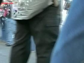 Hot compilation of candid jeans butts