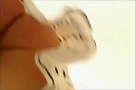 Voyeur waits for her to spread legs