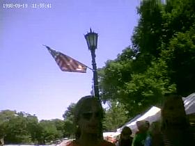 Upskirted a MILF at a fest