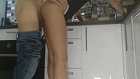 Best porn scene Kitchen , check it