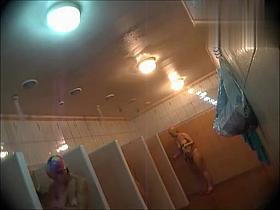 Hidden cameras in public pool showers 120