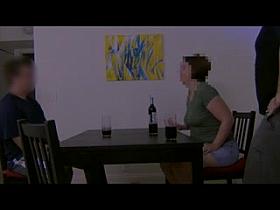 Wife shows tits to a friend