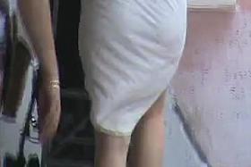 Candid juicy ass in dress