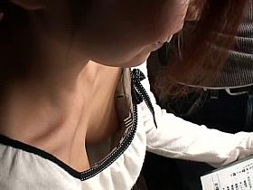 Downblouse superiority of an asian teen with small yet cute tits