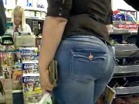 Big ass danish in Denmark Fotex in Randers