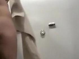 Naked cutie is showing and toweling on the spy cam