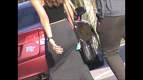 ass in dress, slow motion