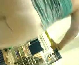 Big chunky arse in Lidls