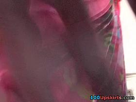 Hidden web camera upskirt