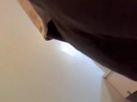 Girls nips sticking hard on the shower voyeur camera