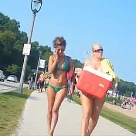 Papalote bikini verde