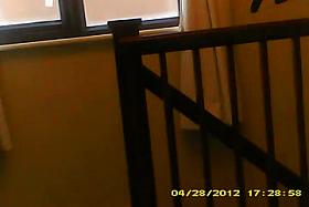 Big breasted wife in the bath