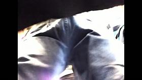 Calcinha enfiada na xoxota