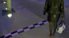 black leather in the dark