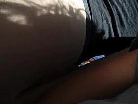 Candid hot teen white ass vpl jiggling!!!