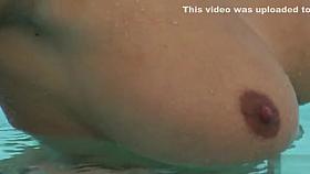 Cikita - nude at the pool