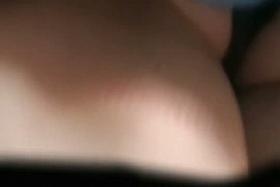 Pale cutie's ass exposed bny an upskirt chaser