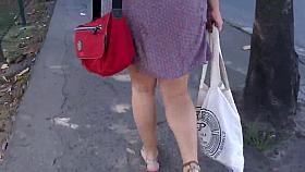 SDRUWS2 - MINI SKIRT AND PANTY LINES