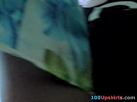 How I saw the blue thong in the street