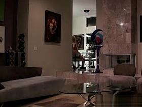 Blonde Wife Caught Cheating In Livingroom On Hidden Camera