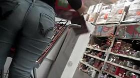 Interesting duo walking together