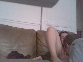 A private spy cam sex tape of a couple