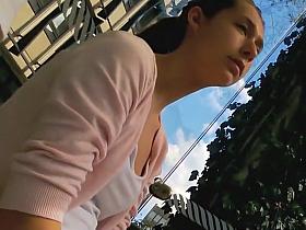 Wait for her to get up