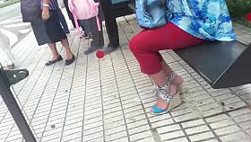 FootFetish Mules street 2