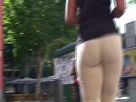 hot tight candid ass in motion