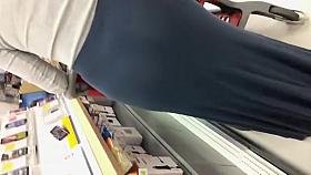 Check out busty milf's sexy thong