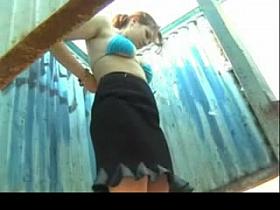 Spying Beach Changing Room 3