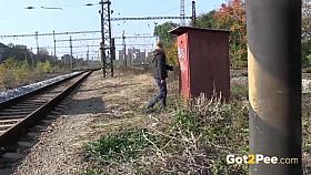 People peeing on the street failing compilation