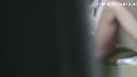 Fuzzy asian babe rubbing