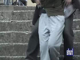 Cute hip hop girl got sharked in Japan without any notice