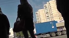 upskirt with nylon 1