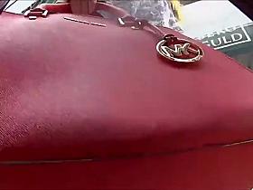 Accidental upskirt of a fancy girl