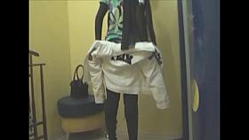 Hidden Cam Tanning - Captain of the Cheerleading Team