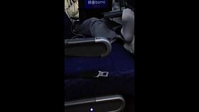 white socks on the plane