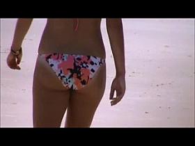 candid teen beach spy 27 white big jiggly booty