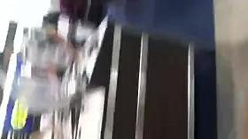 Nice Black Milf in Skirt