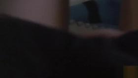 Upskirt asian teen rubs