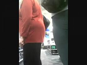 Candid Asses 10 (with sound -l ong clip special)