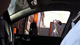 double flashing in the car 6